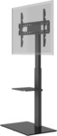 TV Floor Stand Basic (Size L), Black - for TVs and monitors between 37 and 70 inches (94-
