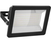 LED outdoor floodlight, 100 W, black