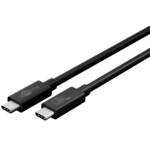 Sync & Charge USB-C™ Cable, USB4™ Gen 3x2, 240 W, 0.7 m, black - USB-C™ male > USB-C™ male