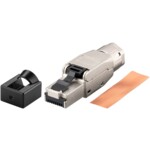 CAT 8.1 STP-Shielded, Field-installable RJ45 Connector - for 5.0-8.5 mm cable diameter, for IDC connection