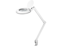 LED Magnifying Lamp with Clamp, 9 W - 80-730 lm, dimmable, 127 mm crystal glass lens, 1.
