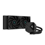 Deepcool LS520S ZERO DARK Vandkøler 1-pack Sort 120 mm