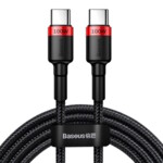 Baseus CATKLF-AL91 USB-C to USB-C 2m Sort