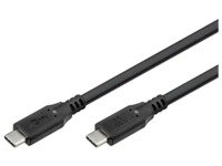Goobay 74729 USB-C to USB-C 3m Sort