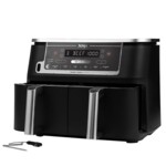 Ninja Foodi MAX AF451EU Dobbelt varmluftssteger 2.47kW Sort