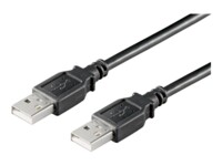 goobay USB-kabel 5m Sort