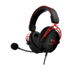HyperX Cloud Alpha Kablet Høretelefoner Sort Rød