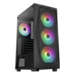 AeroCool Falcon ARGB Tower ATX Sort