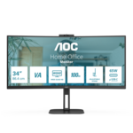 AOC Value-line CU34V5CW/BK 34' VA 3440 x 1440 (UltraWide) HDMI DisplayPort USB-C 100Hz