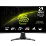 MSI MAG 27CQ6F 27' Rapid VA 2560 x 1440 (2K) HDMI DisplayPort 180Hz