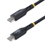 StarTech.com 4m USB C Charging Cable, USB-IF Certified USB-C Cable, 240W USB Type-C kabel 4m Sort