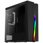 AeroCool PGS V Series Bolt Tower ATX Sort