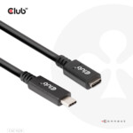 Club 3D CAC-1531 USB Type-C forlængerkabel 1m Sort