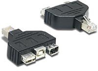 TRENDnet TC-NTUF USB / FireWire-adapter USB IEEE 1394 (FireWire)