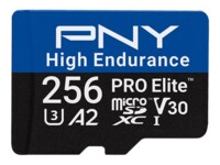 PNY PRO Elite High Endurance microSDXC UHS-I Memory Card 256GB 100MB/s