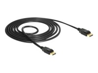 Delock DisplayPort kabel 1.5m Sort