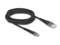 Delock USB Type-C kabel 3m Sort