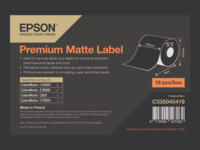Epson Premium Mærkater fortløbende papir (10,2 cm x 35 m) 1rulle(r) C33S045419