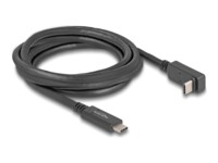 Delock USB Type-C kabel 2m Sort