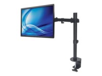 Manhattan TV & Monitor Mount, Desk, Full Motion, 1 screen, Screen Sizes: 10-27', Black, Clamp Assembly, VESA 75x75 to 100x100mm, Max 8kg, Lifetime Warranty Monteringssæt LCD display 13'-32'