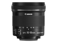 Canon EF-S Vidvinkel zoom objektiv Sort