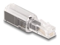 DeLOCK Telefonadapter Sort Gennemsigtig