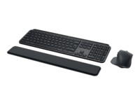 Logitech MX Keys S Combo Sæt med mus og tastatur Membran Ja Trådløs Tysk