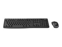 Logitech MK270 Wireless Combo Sæt med mus og tastatur Trådløs Belgisk