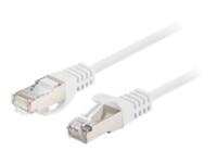 Lanberg CAT 6 Foldet uskærmet snoet par (F/UTP) 2m Patchkabel Hvid RAL 9010