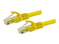 StarTech.com 7m CAT6 Cable - Yellow Snagless CAT 6 Wire - 100W RJ45 UTP 650MHz Category 6 Network Patch Cord UL/TIA (N6PATC7MYL) CAT 6 Ikke afskærmet parsnoet (UTP) 7m Patchkabel Gul