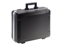 B&W TOOL.CASES base Dokumentmappe Til værktøjer Sort Aluminium Groft slag ABS-plastik