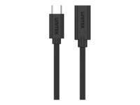 Unitek C14086BK USB Type-C forlængerkabel 50cm Sort