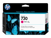 HP 730 Magenta Blæk P2V63A