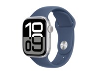 Apple Watch Series 10 (GPS + Cellular) 42 mm Blå Sølv SmartWatch
