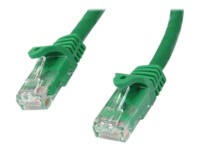StarTech.com 2m CAT6 Cable - Green Snagless CAT 6 Wire - 100W RJ45 UTP 650MHz Category 6 Network Patch Cord UL/TIA (N6PATC2MGN) CAT 6 Ikke afskærmet parsnoet (UTP) 2m Patchkabel Grøn