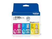 Brother BTD180CL Multipack Gul Cyan Magenta Blækrefill