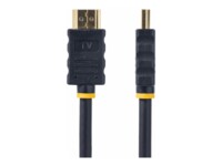 StarTech.com 5m (15 ft) Active High Speed HDMI Cable - Ultra HD 4k x 2k HDMI Cable - HDMI to HDMI M/M - 1080p - Audio Video Gold-Plated (HDMM5MA) HDMI-kabel 5m Sort