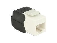 Delock Keystone module Sort Hvid