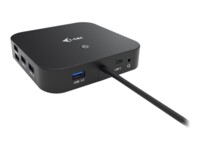 i-Tec USB-C Dual Display Docking Station with Power Delivery USB-C / Thunderbolt 3 Dockingstation