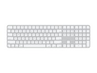 Apple Magic Keyboard with Touch ID and Numeric Keypad Tastatur Trådløs Amk. engelsk