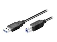 M-CAB USB-kabel 3m Sort