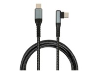 iBOX USB 2.0 USB Type-C kabel 2m Sort Grå
