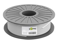 goobay CAT 5e Ikke afskærmet parsnoet (UTP) 100m Bulkkabel Grey