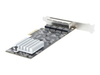 StarTech.com 4-Port 2.5Gbps NBASE-T PCIe Network Card, Intel I225-V Chip, Quad Port Computer Network Card, Multi- NIC, PCI Express Server LAN Card, Desktop Interface Card, PCI Express 2.0 (PR42GI-NETWORK-CARD) Netværksadapter PCI Express 2.0 x4 2.5Gbps
