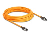 DeLOCK CAT 6a S/FTP 10m Patchkabel Orange