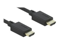 Delock HDMI-kabel 50cm Sort