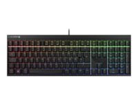 CHERRY MX 2.0S Tastatur Mekanisk RGB/16 millioner farver Kablet Tysk