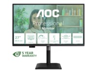 AOC Professional Q27P4U 27' IPS 2560 x 1440 (2K) HDMI DisplayPort USB-C 120Hz