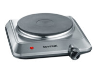SEVERIN El-varmeplade Børstet rustfrit stål