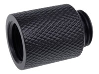 Alphacool Eiszapfen Connector Series Extension Kølevæske system tilpasning 1-pack Sort